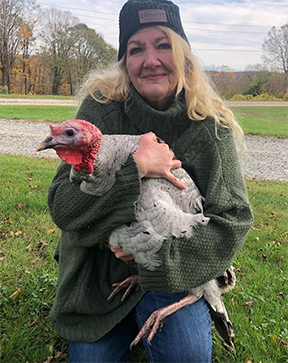 Lisa with Turkey Burke